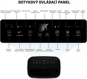 Evolveo Salente odvlhčovač vzduchu WaterStar20, bílá