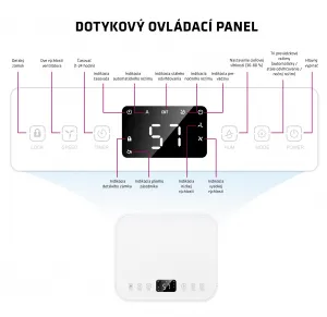 Evolveo Salente odvlhčovač vzduchu WaterStar12, bílá