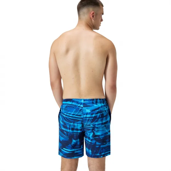 Speedo redondo edge volley piction blue s - uk32