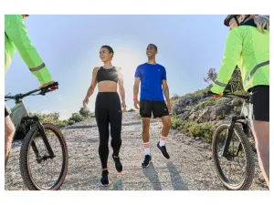 Crivit Pánske funkčné cyklistické nohavice 2 v 1
