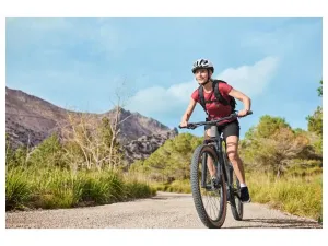 Crivit Dámske funkčné cyklistické nohavice 2 v 1 (čierna, 36)