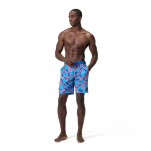 Speedo print bondi boardshort 20 blue/purple s - uk32
