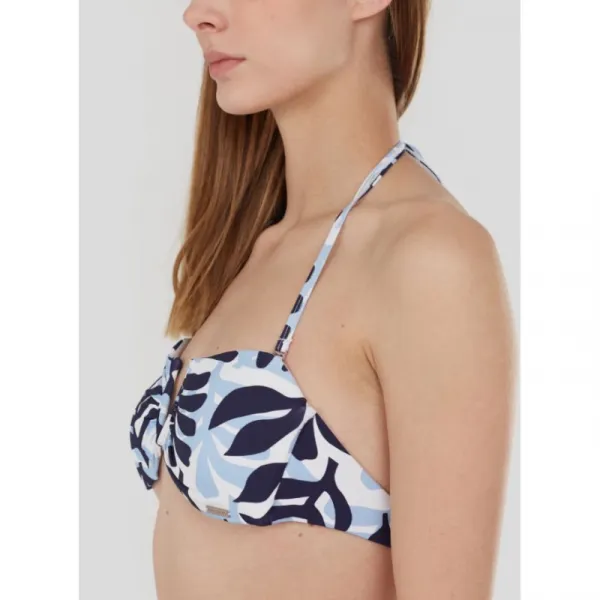 Dámske plavky vrchný diel FUNDANGO Lola Bralette Top-455-marine