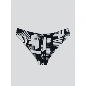 Dámske plavky spodný diel FUNDANGO Hogg Hipster Bottom-899-black pattern