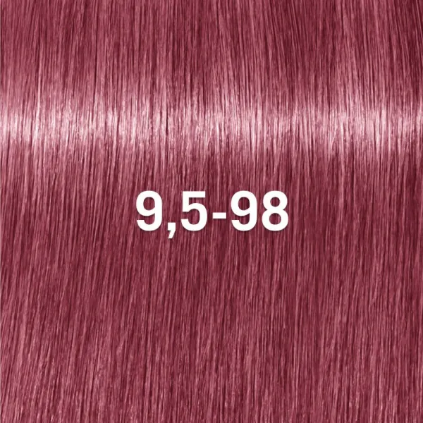Schwarzkopf Professional IGORA Vibrance demipermanentná farba na vlasy odtieň 9,5-98 Violet Red Toner 60 ml