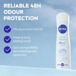 NIVEA Fresh Natural dezodorant v spreji pre ženy 200 ml