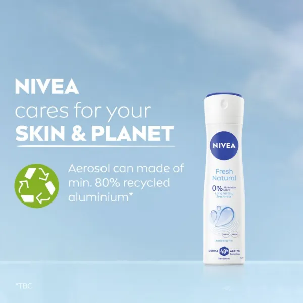 NIVEA Fresh Natural dezodorant v spreji pre ženy 200 ml