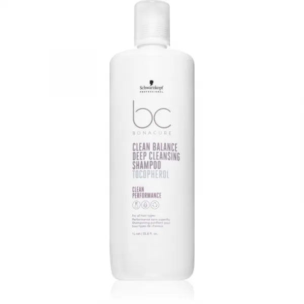 Schwarzkopf Professional BC Bonacure Clean Balance hĺbkovo čistiaci šampón 1000 ml