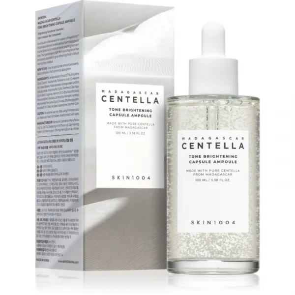 SKIN1004 Madagascar Centella Tone Brightening Capsule Ampoule hydratačné sérum pre rozjasnenie a vyhladenie pleti 100 ml