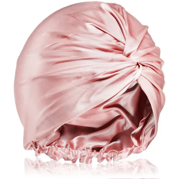 Notino Silk Collection Hair wrap hodvábny turban na vlasy Pink 1 ks