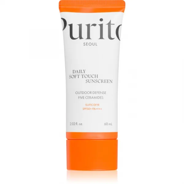 Purito Daily Soft Touch Sunscreen ľahký ochranný krém na tvár SPF 50+ 60 ml