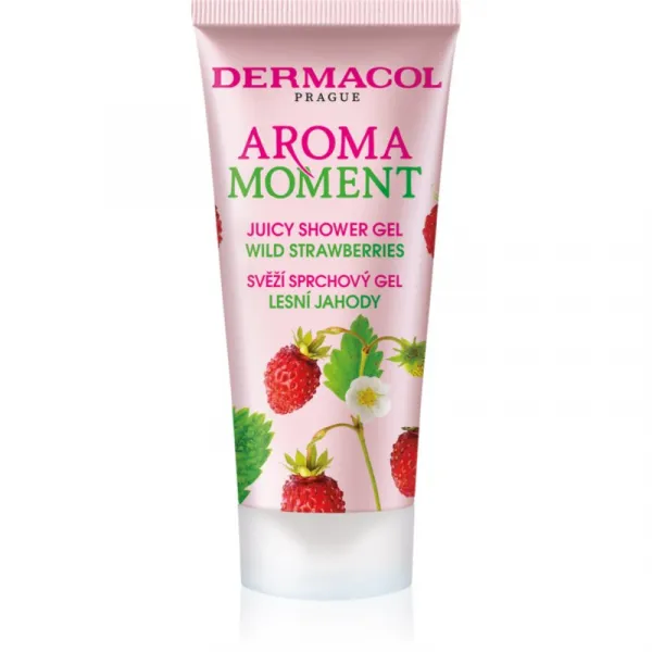 Dermacol Aroma Moment Wild Strawberries svieži sprchový gél 30 ml