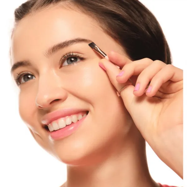 essence Brow Powder Duo sada na obočie odtieň 01 Light 1.8 g
