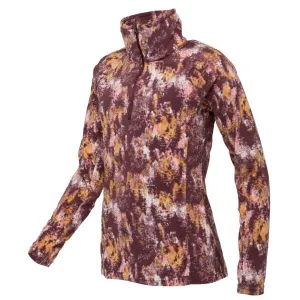 Columbia GLACIAL IV 1/2 ZIP Dámska mikina, vínová, veľkosť