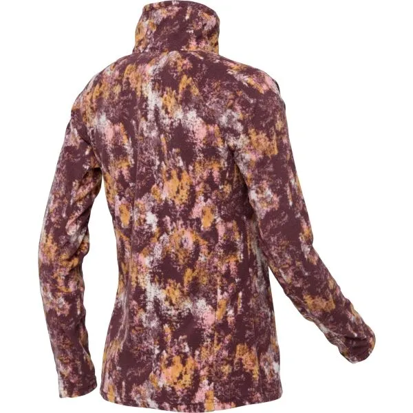 Columbia GLACIAL IV 1/2 ZIP Dámska mikina, vínová, veľkosť