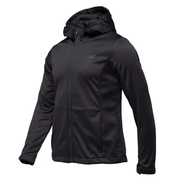 4F JACKET Dámska bunda, čierna, veľkosť