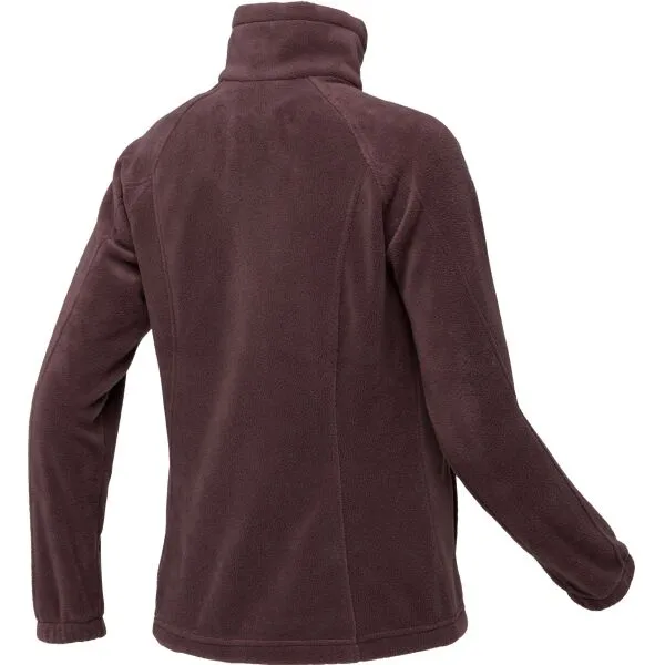 Columbia BENTON SPRINGS FULL ZIP FLEECE Dámska flísová mikina, vínová, veľkosť