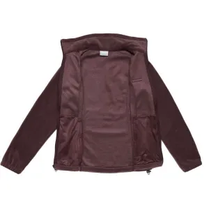 Columbia BENTON SPRINGS FULL ZIP FLEECE Dámska flísová mikina, vínová, veľkosť
