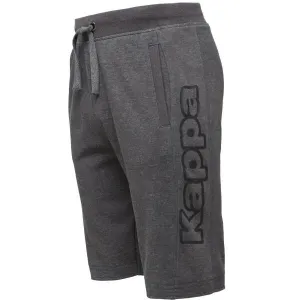 Kappa LOGO BILMER Pánske šortky, tmavo sivá, veľkosť