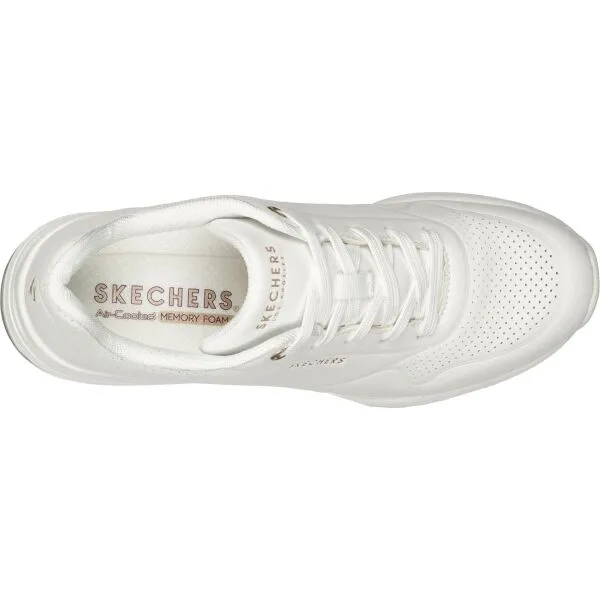 Skechers MILIÓN VODY - ELEVATED AIR. Dámska vychádzková obuv, biela, veľkosť