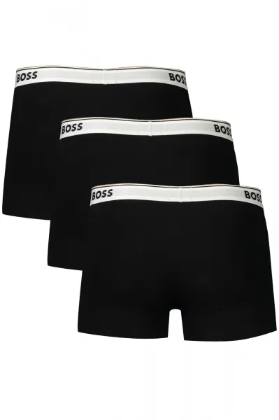 3PACK pánske boxerky BOSS čierné (50475274 994) S, trenky