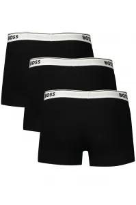 3PACK pánske boxerky BOSS čierné (50475274 994) S, trenky