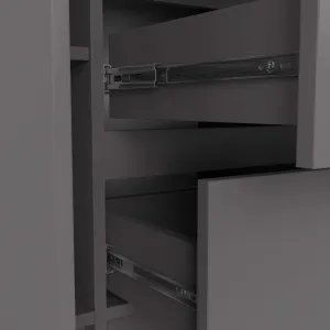 Ak furniture Komoda Girgo 101 cm grafit