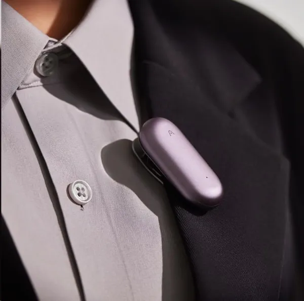 Plaud.AI PLAUD Note Pin Purple NotePin Sunset Purple