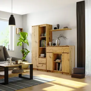 Ak furniture Komoda Baros 101 cm dub artisan