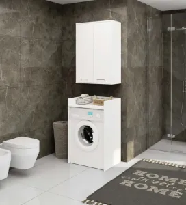 Ak furniture Závěsná koupelnová skříňka Fin W64 64 cm bílá