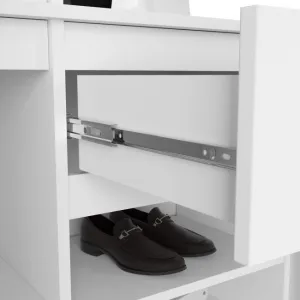 Ak furniture Předsíňová stěna Entro bílá