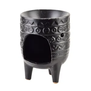 Mondex Aroma lampa VASKO 12 cm čierna