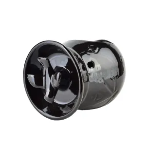 Mondex Keramická aróma lampa LOSKI 9 cm čierna