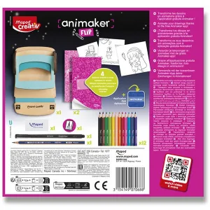 Súprava Maped Creativ Animaker Flip - Poetic - tvorba animácií