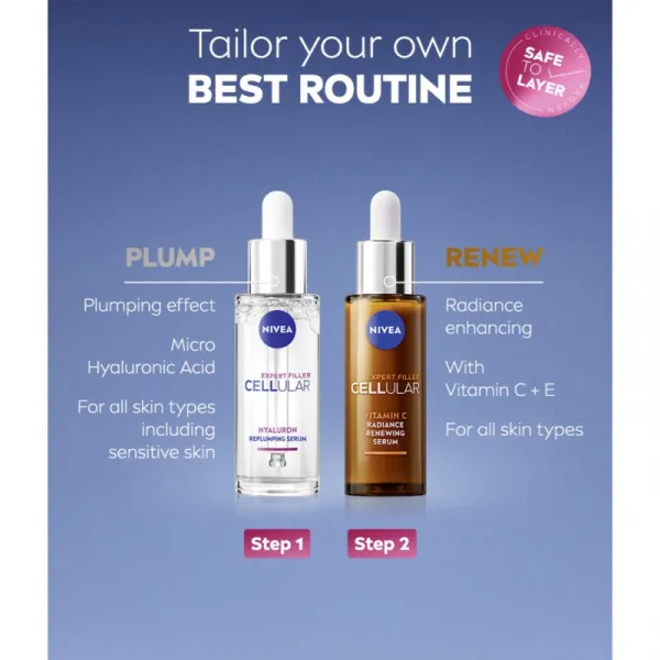 NIVEA Hyaluron Cellular Filler výhodné balenie pre spevnenie pleti
