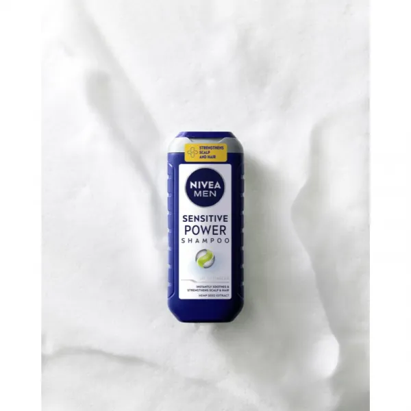 NIVEA MEN Sensitive Power posilňujúci šampón pre citlivú vlasovú pokožku 250 ml