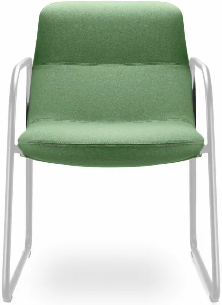 LD SEATING Designové křeslo FLEXI LOUNGE, FL-M-Q-N0, biela