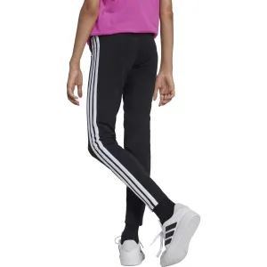 adidas ESSENTIALS AEROREADY 3-STRIPES HIGH-WAISTED Dievčenské legíny, čierna, veľkosť