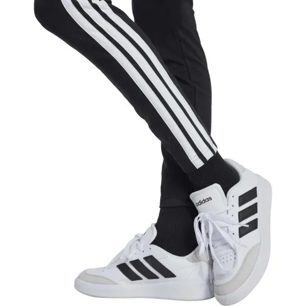 adidas ESSENTIALS AEROREADY 3-STRIPES HIGH-WAISTED Dievčenské legíny, čierna, veľkosť