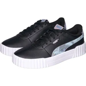 Puma CARINA 3.0 SPACE BELLE JR Detská voľnočasová obuv, čierna, veľkosť 39
