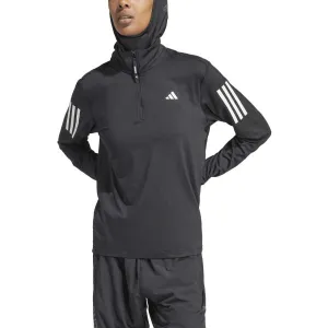 adidas OWN THE RUN HALF-ZIP Pánska bežecká bunda, čierna, veľkosť