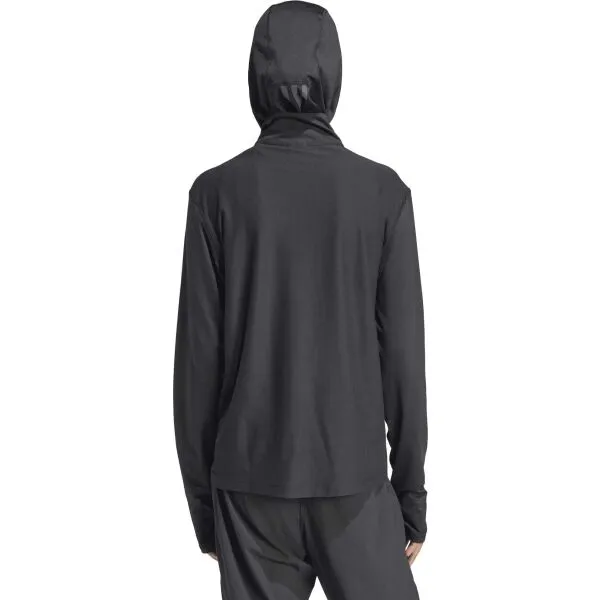 adidas OWN THE RUN HALF-ZIP Pánska bežecká bunda, čierna, veľkosť