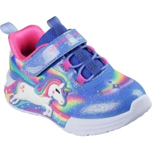 Skechers UNICORN Dievčenská vychádzková obuv, modrá, veľkosť