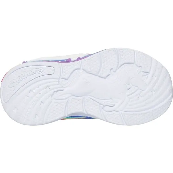 Skechers UNICORN Dievčenská vychádzková obuv, modrá, veľkosť