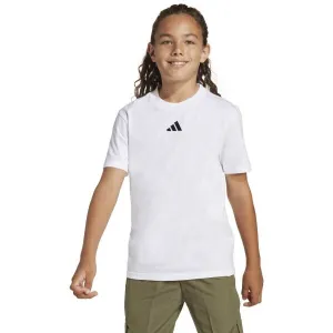 adidas T-SHIRT KIDS Detské tričko, biela, veľkosť