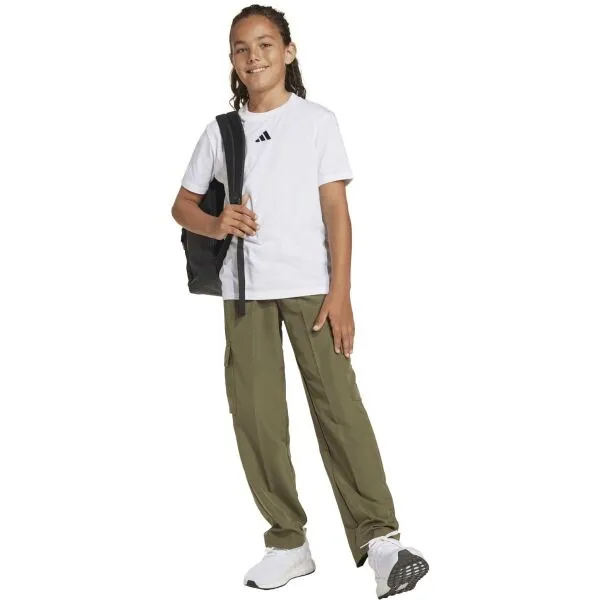 adidas T-SHIRT KIDS Detské tričko, biela, veľkosť