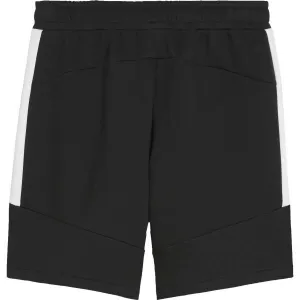 Puma TEAMEVOSTRIPE SHORTS Pánske šortky, čierna, veľkosť
