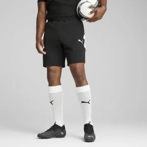 Puma TEAMEVOSTRIPE SHORTS Pánske šortky, čierna, veľkosť