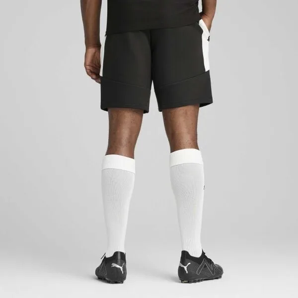 Puma TEAMEVOSTRIPE SHORTS Pánske šortky, čierna, veľkosť
