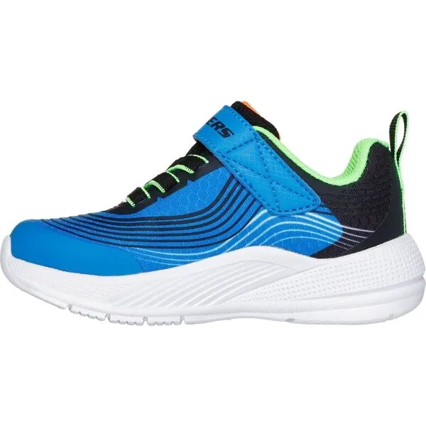 Skechers MICROSPEC ADVANCE Detská vychádzková obuv, tmavo modrá, veľkosť